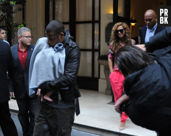 Beyoncé, Jay-Z et Blue Ivy étaient à Paris !