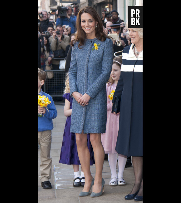 Kate Middleton n'avait pas sorti de chapeau en mars !