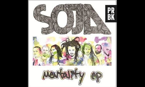 Voici la pochette de l'EP de SOJA intitulé Mentality