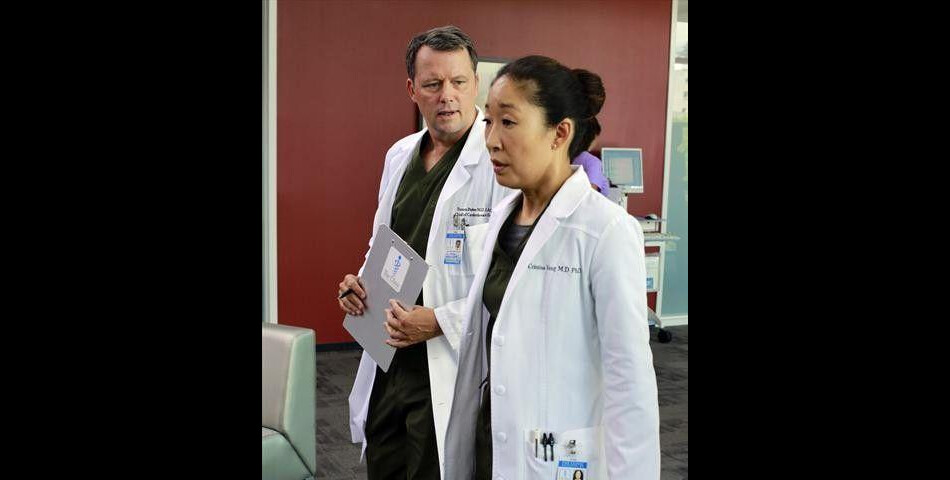 Steven Culp et Sandra Oh dans l&#039;épisode 3d e la saison 9 de  Grey&#039;s Anatomy 
