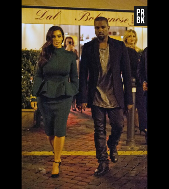 Kim Kardashian et Kanye West sont en escapade en amoureux !