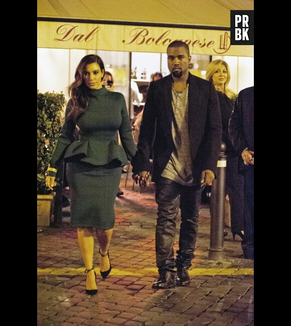Kim Kardashian et Kanye West sont en Italie pour l'anniv de la bimbo !