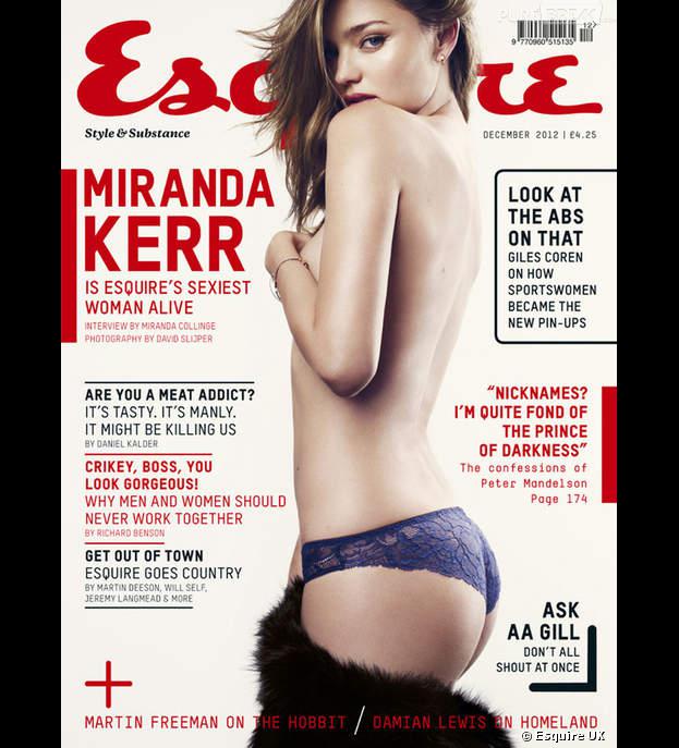 Miranda Kerr élue "femme la plus sexy" en 2012 par Esquire UK