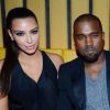 C'est l'amour fou entre Kanye West et Kim Kardashian !