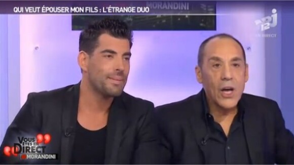 Qui veut épouser mon fils 2 : Julien et Serge clashés en direct par les journalistes de Morandini (VIDEO)