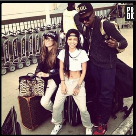 Karrueche Tran en partance pour Paris