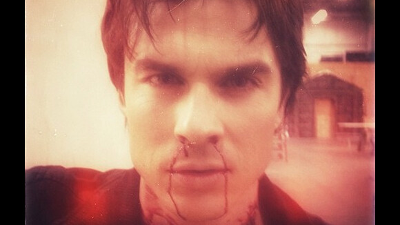 The Vampire Diaries saison 4 : un mauvais quart d'heure pour Damon ? (PHOTO)