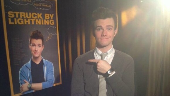 Glee - Chris Colfer excité : son 1er film, Struck by Lightning, débarque aux US