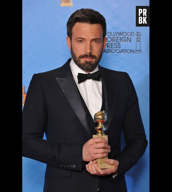 Ben Affleck, Meilleur film et Meilleur réalisateur pour Argo aux Golden Globes 2013