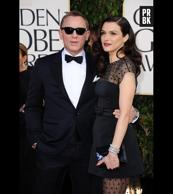 Daniel Craig en mode James Bones aux Golden Globes 2013