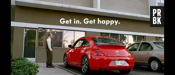 Ce n'est pas le slogan "Get in. Get happy" qui a choqué mais plutôt l'accent "black" pris par les différents personnages de la pub.