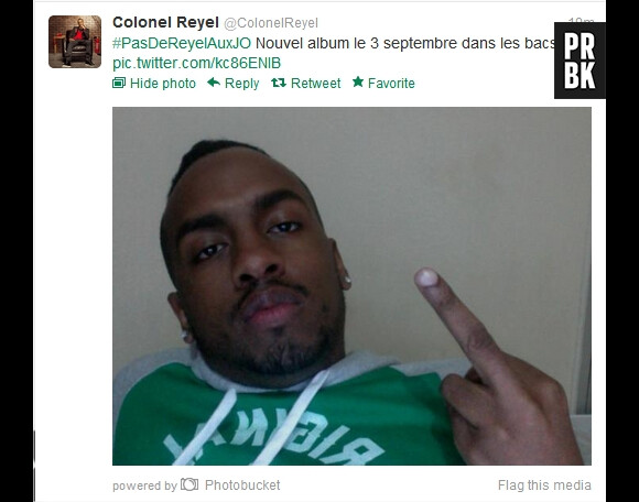 Coloenl Reyel se fait souvent clasher sur Twitter.