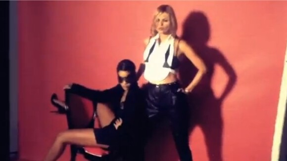 Rihanna et Kate Moss : à moitié nues dans la vidéo de leur photoshoot sexy