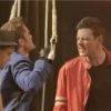 Finn face à Will dans l'épisode 16 de la saison 4 de Glee