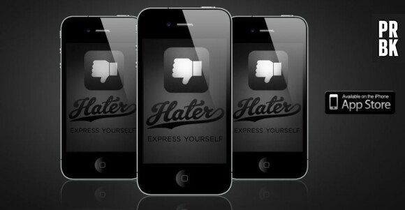 Hater sur iPhone, l'application pour tout détester