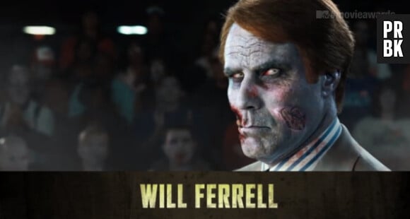 Will Ferell est aussi transformée en zombie à la Walking Dead