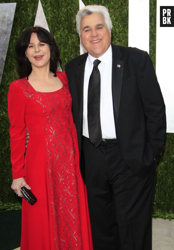 Jay Leno, animateur phare de la NBC, et sa femme
