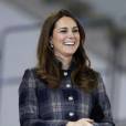 Kate Middleton se marre lors d'une sortie officielle à Glasgow