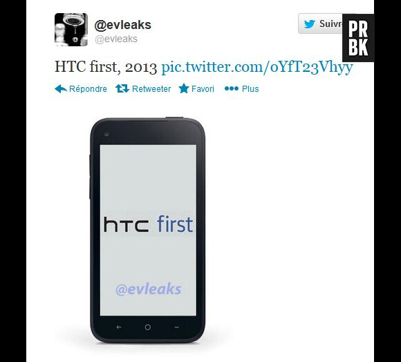 HTC First embarquera Facebook Home en natif