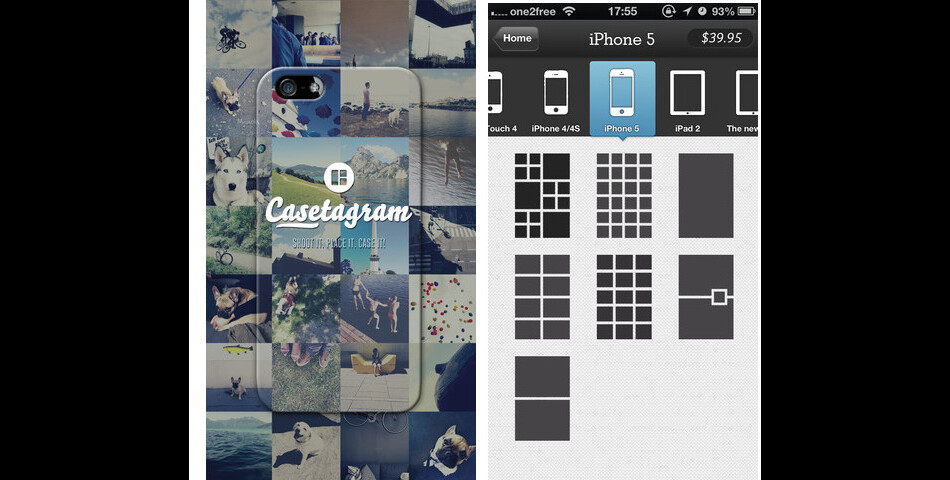 Casetagram vous permet de créer vos coques de protection avec Instagram