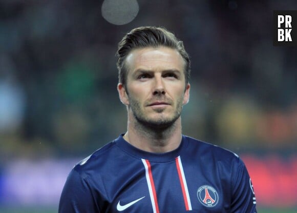 David Beckham devenu star ne parle plus comme avant