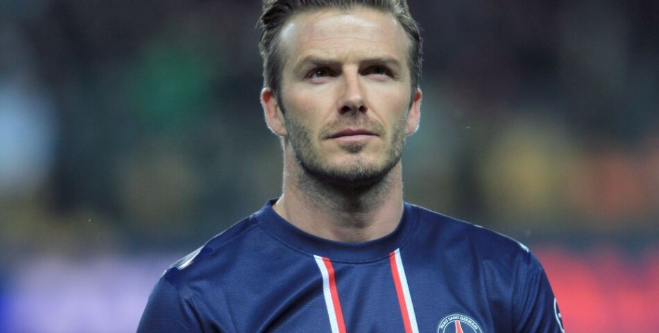 David Beckham devenu star ne parle plus comme avant