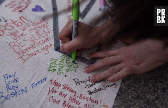 Hommage aux victimes des attentats de Boston