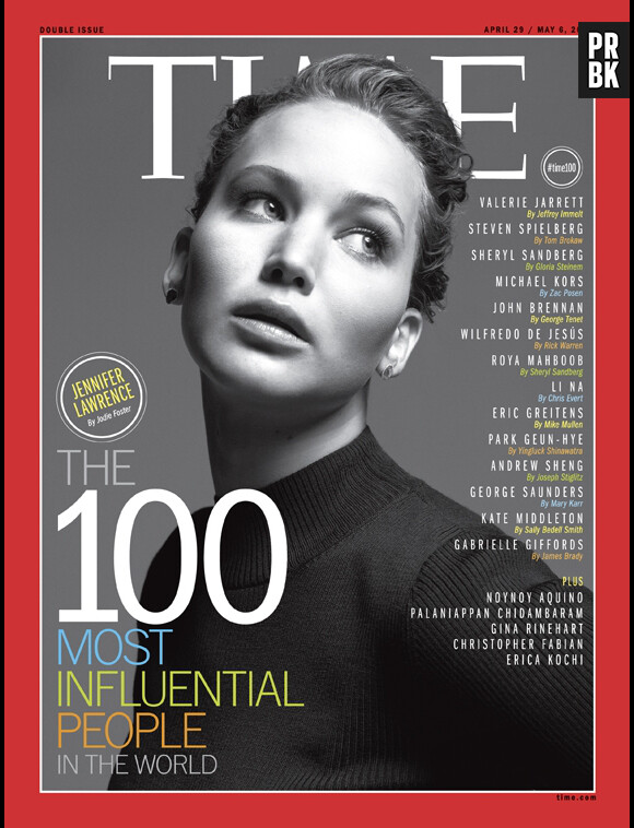Jennifer Lawrence en Une du Time Magazine