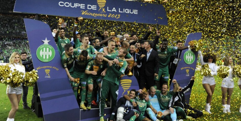Saint-Etienne a gagné le coupe de la Ligue 2013 face à Rennes