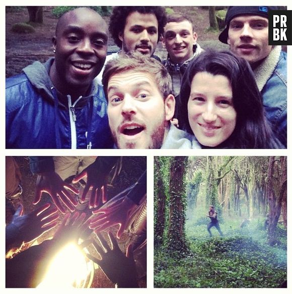 M. Pokora le 22 avril 2013 au Portugal pour le tournage du clip de Robin des Bois
