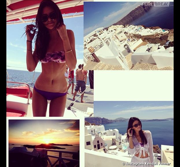 Kendall Jenner exhib sur Instagram