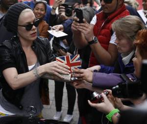 Pink se lâche contre les fans qui l'ont insulté