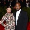 Kim Kardashian et kanye West lors du MET Gala