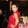 Kim Kardashian tout en forme pendant sa grossesse