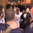Les joueurs du PSG fêtent leur sacre de Champions de France le 12 mai 2013
