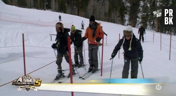 Thomas a profité d'une journée au ski avec Nabilla dans les Anges 5.