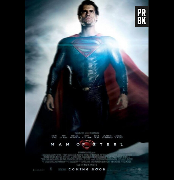 Clark Kent incarné par Henry Cavill dans Man of Steel