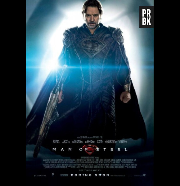Jor-El incarné par Russell Crowe dans Man of Steel