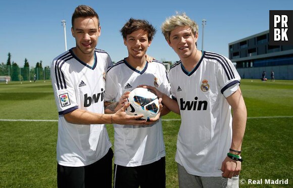 Les One Direction ont rendu visite au Real Madrid
