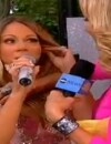 Mariah Carey fait exploser sa robe en direct sur Good Morning America le 24 mai 2013