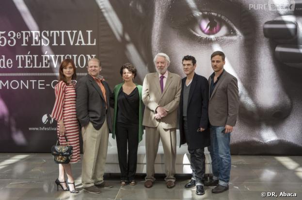 L'équipe de Crossing Lines au Festival de la télévision de Monte Carlo 2013
