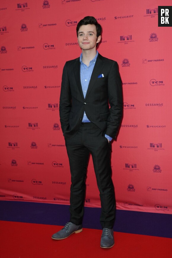 Chris Colfer au festival des Champs-Elysées 2013
