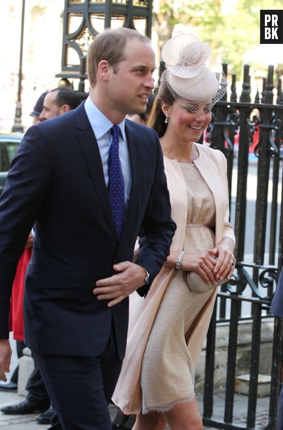 Le Prince William et Kate Middleton : futurs parents heureux
