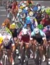 Tom Veelers déstabilisé par Mark Cavendish pendant le Tour de France 2013