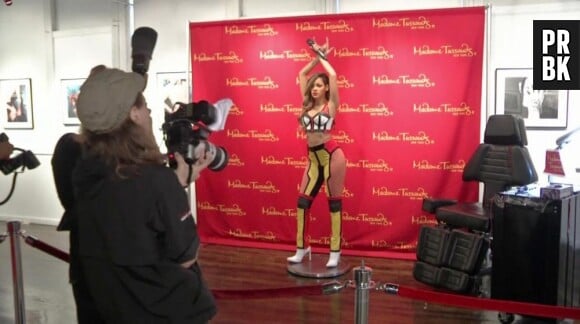 La statue de cire de Rihanna entre au Musée de Madame Tussauds à New York.