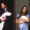 Kate Middleton en 2013 et Diana en 1982 : des sorties de maternité similaires ?