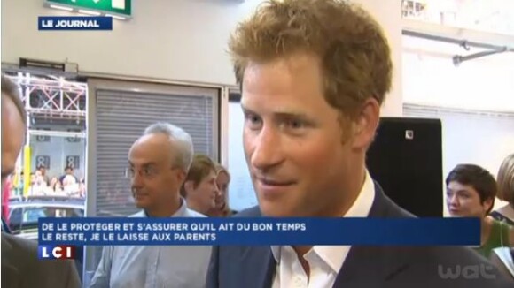 Prince Harry et le royal baby, futurs copains de beuverie ? "Je vais faire en sorte qu'il s'amuse"