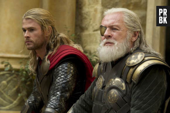 Thor 2 : Anthony Hopkins et Chris Hesmworth