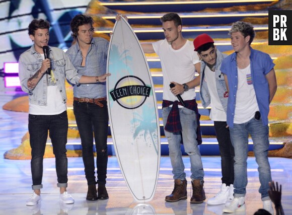 Les One Direction ont remporté quatre prix aux Teen Choice Awards 2013