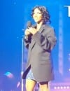 Toni Braxton, fesses à l'air lors d'un concert au New Jersey le 14 août 2013